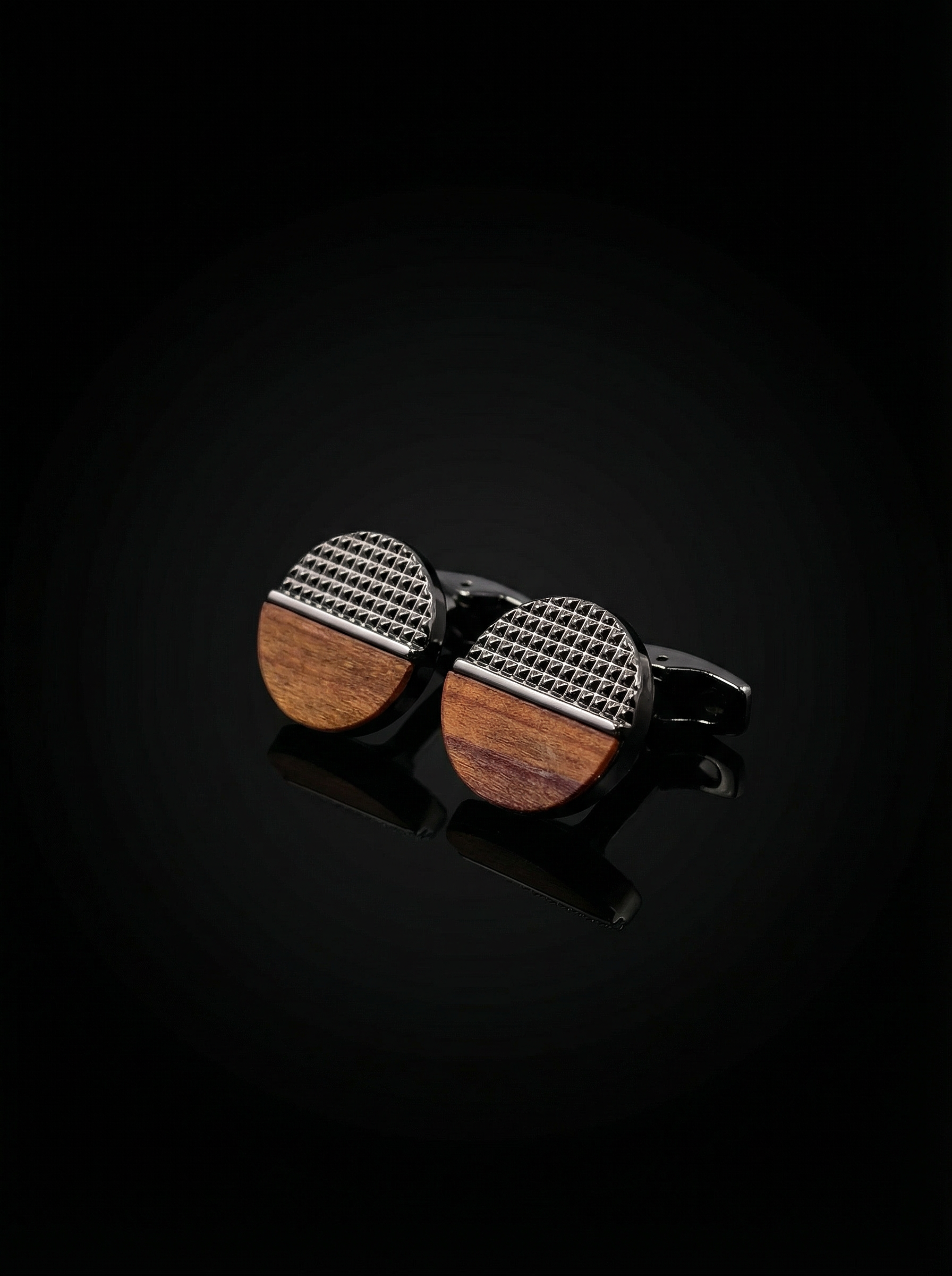 Wooden Fusion Cufflinks Tivaaro