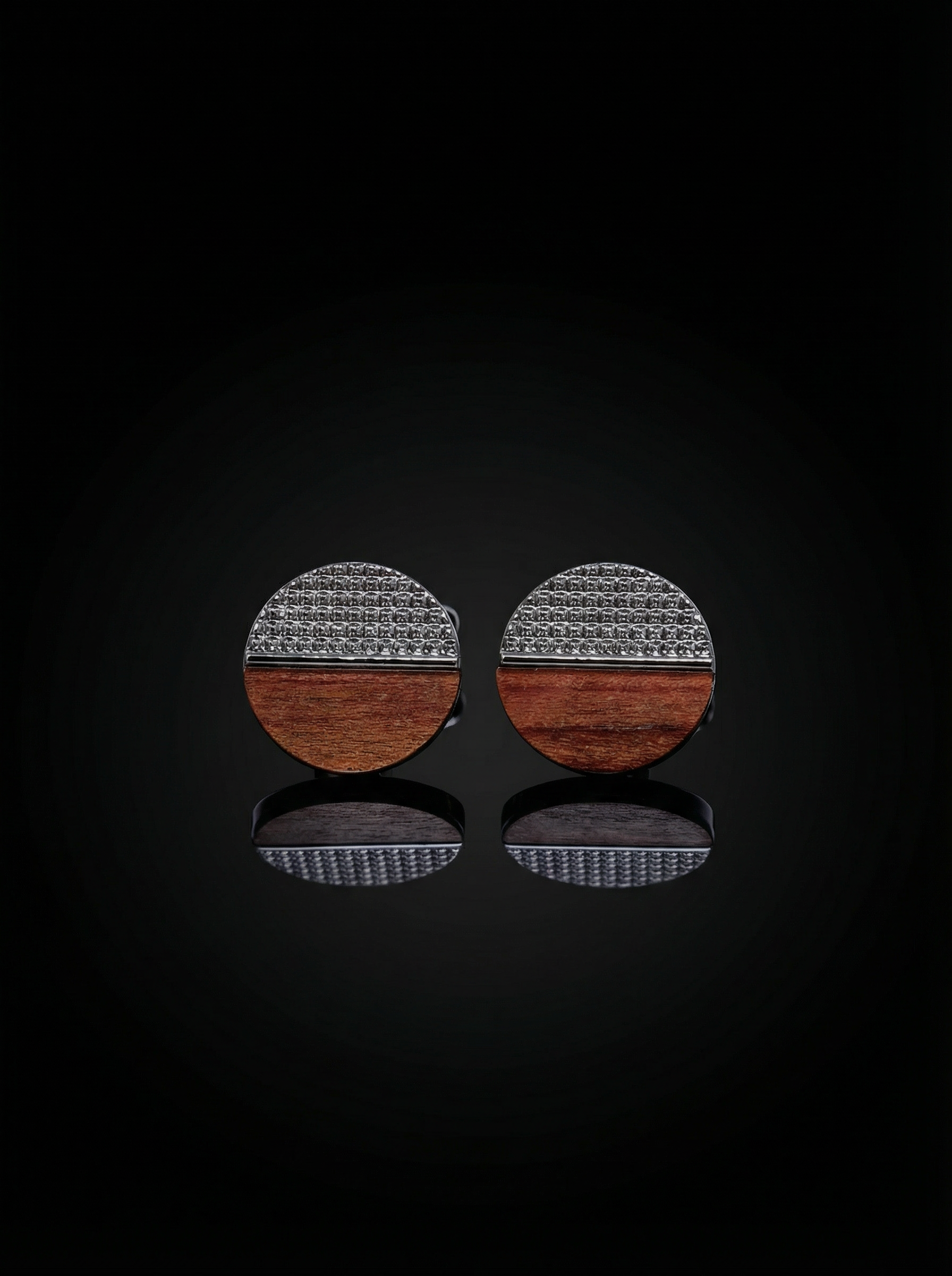 Wooden Fusion Cufflinks Tivaaro