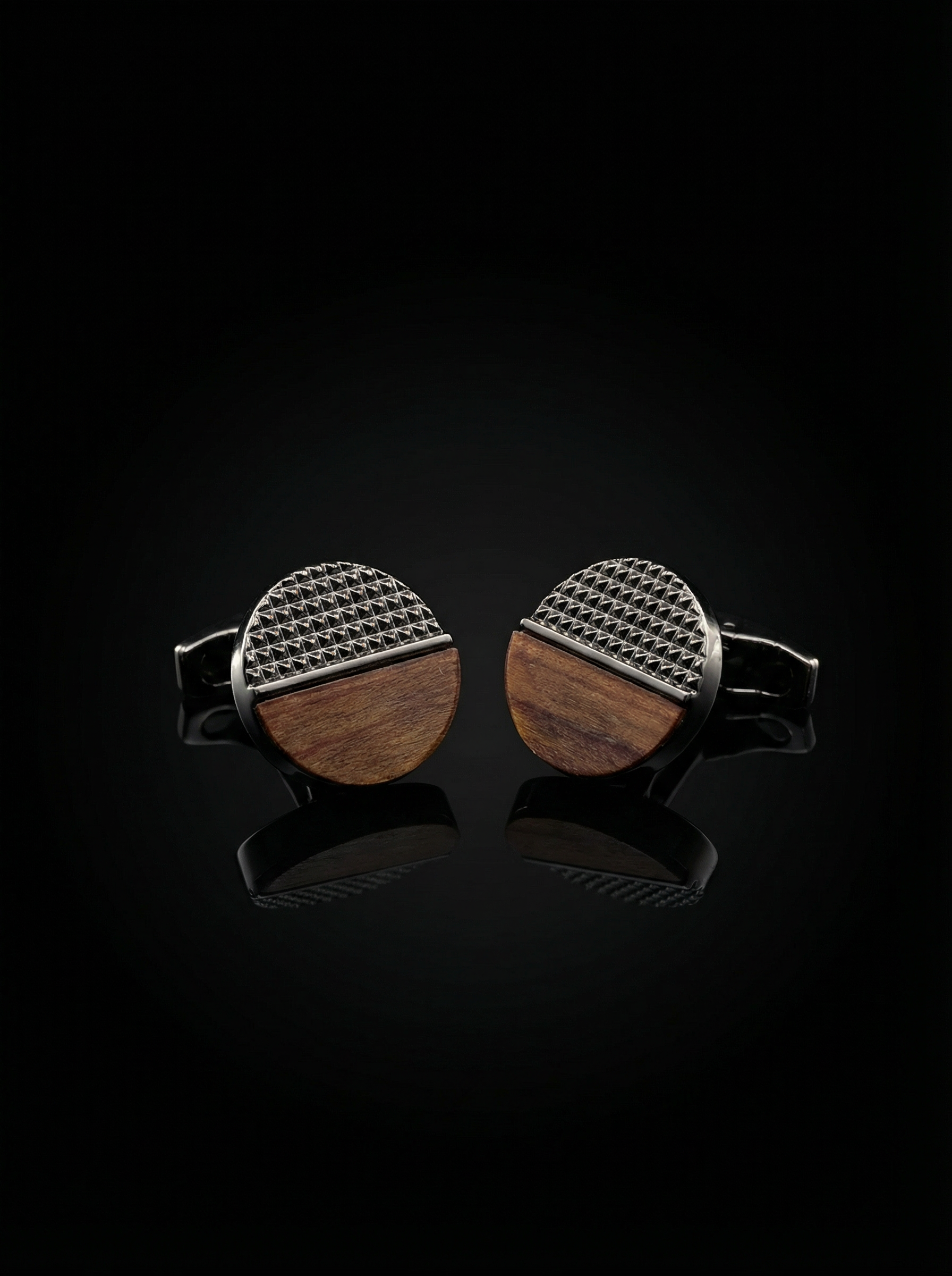 Wooden Fusion Cufflinks Tivaaro
