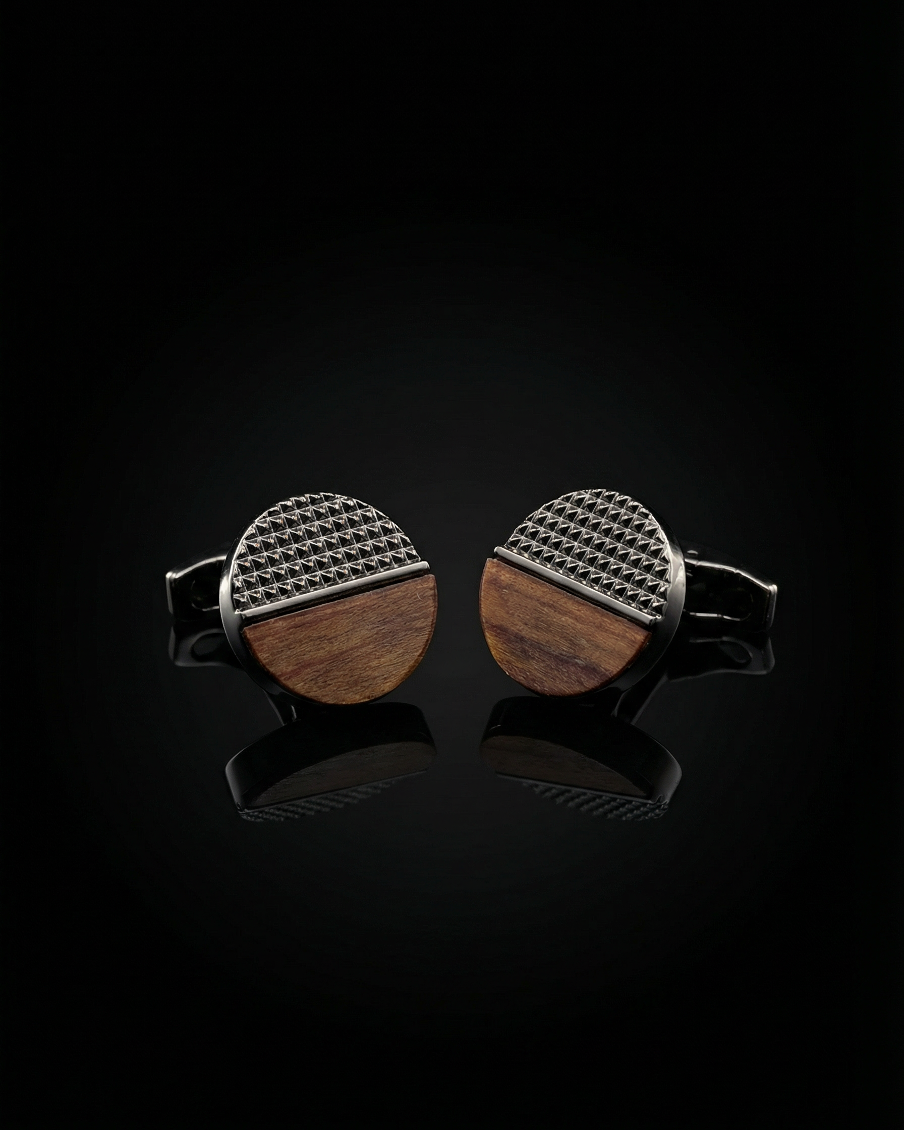 Wooden Fusion Cufflinks