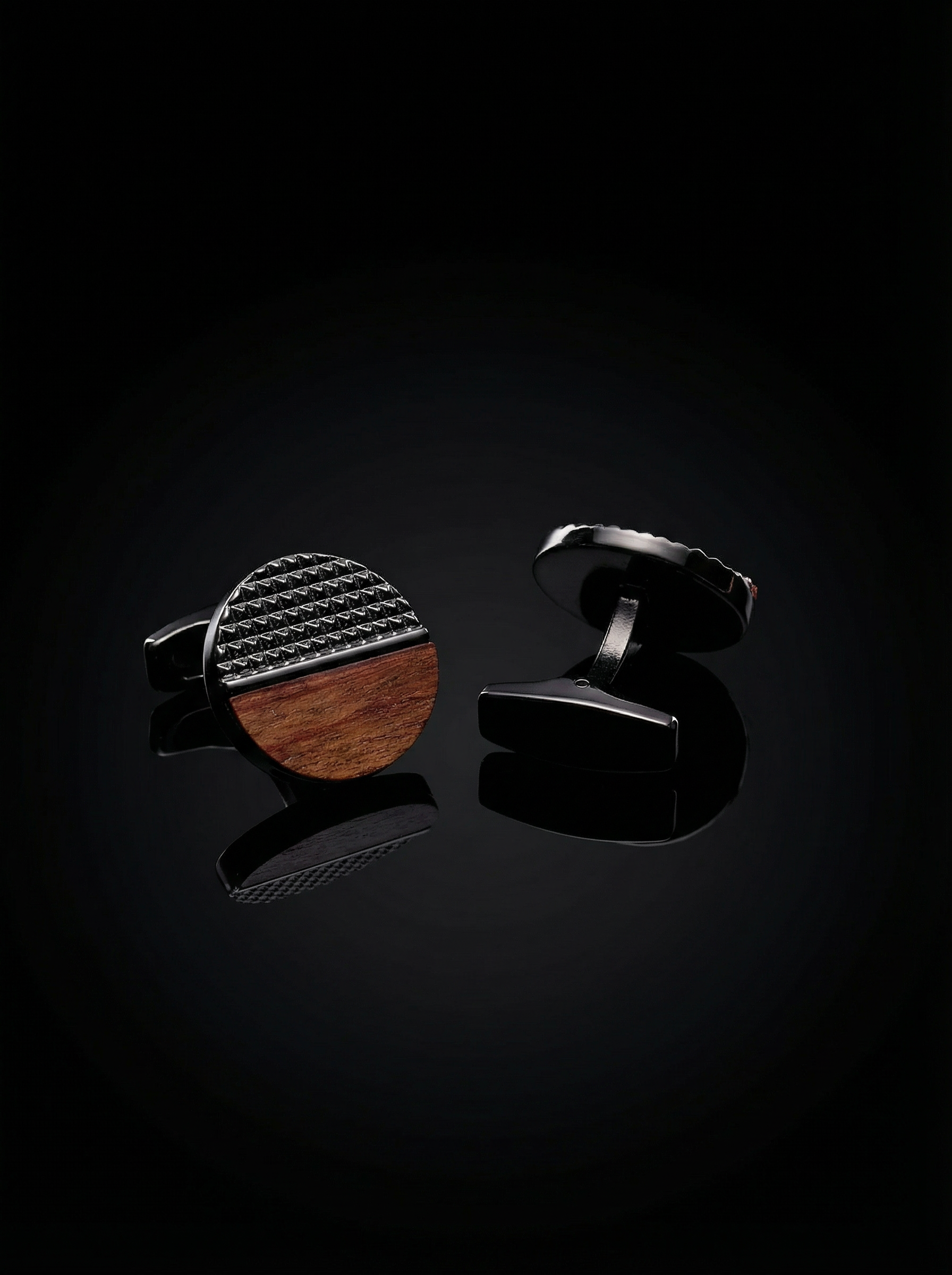 Wooden Fusion Cufflinks Tivaaro