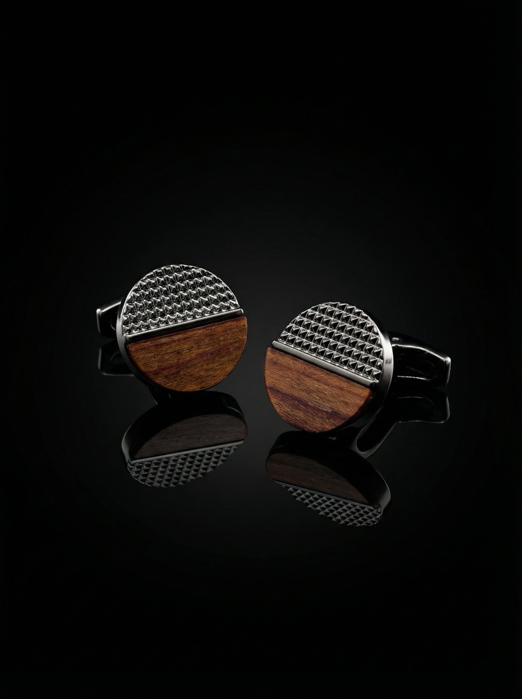 Wooden Fusion Cufflinks Tivaaro