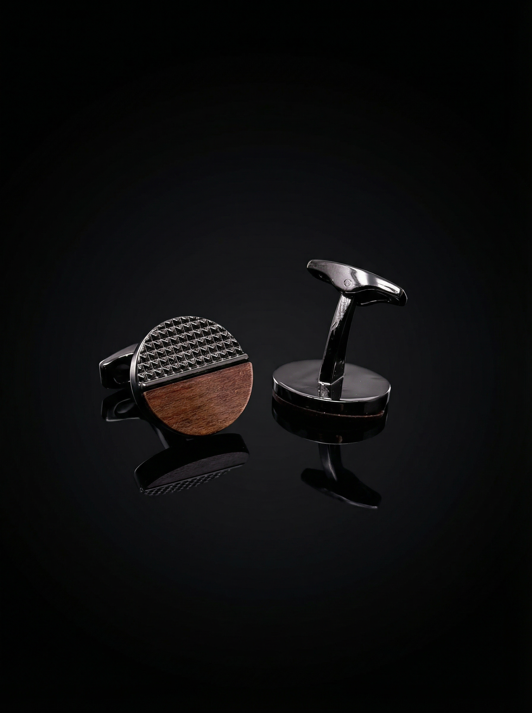 Wooden Fusion Cufflinks Tivaaro