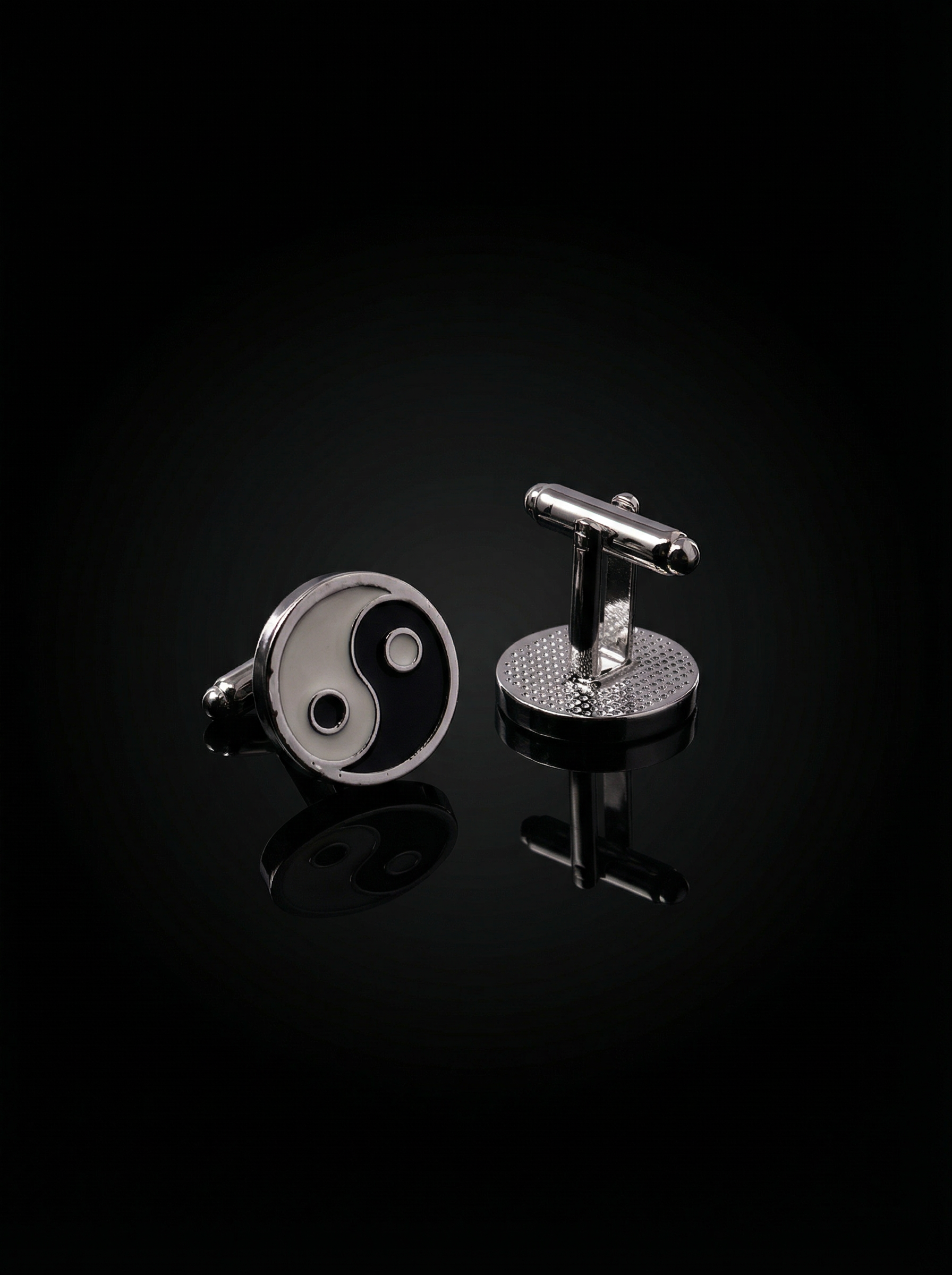 Yin Yang Cufflinks Tivaaro