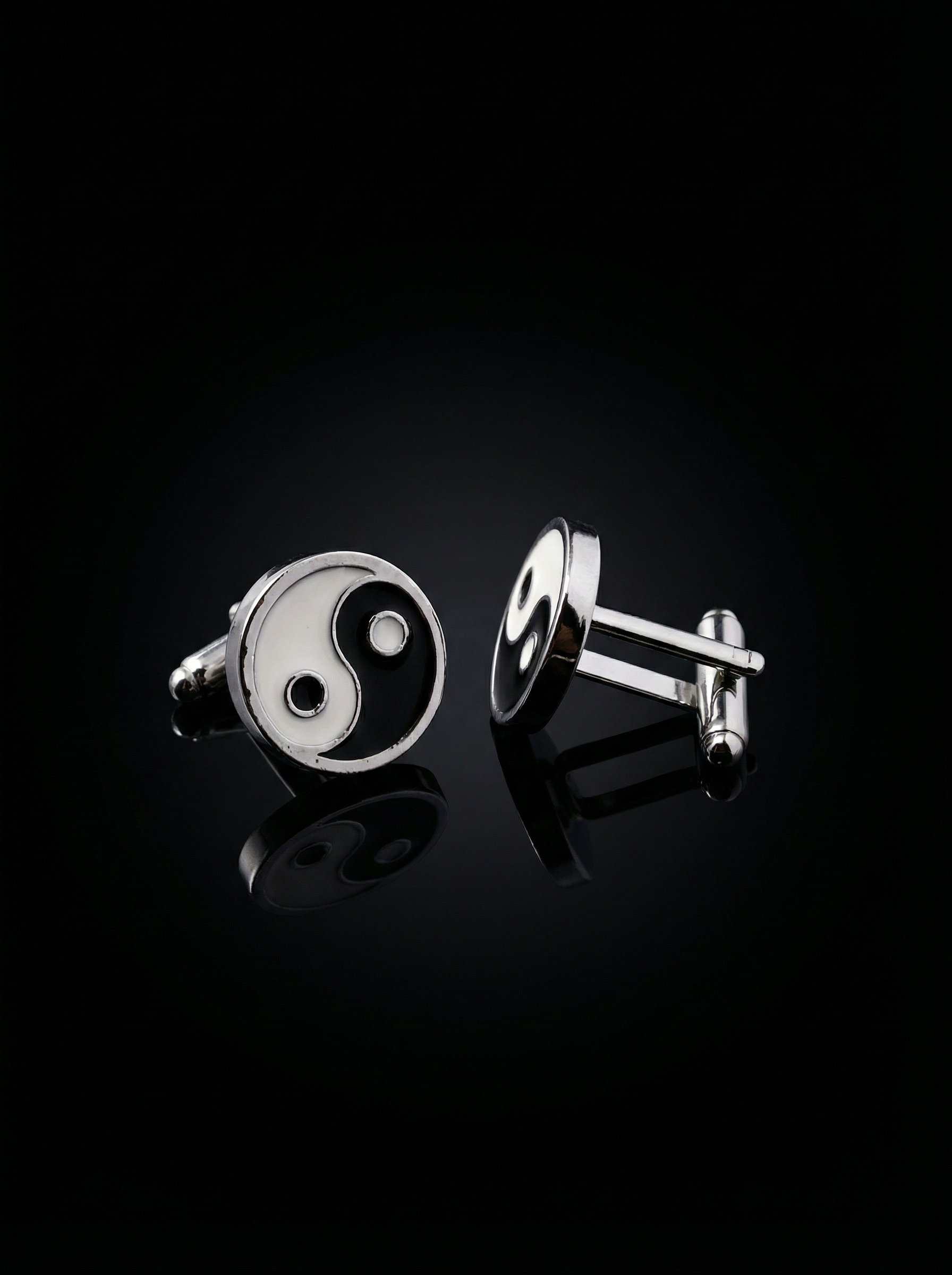Yin Yang Cufflinks Tivaaro