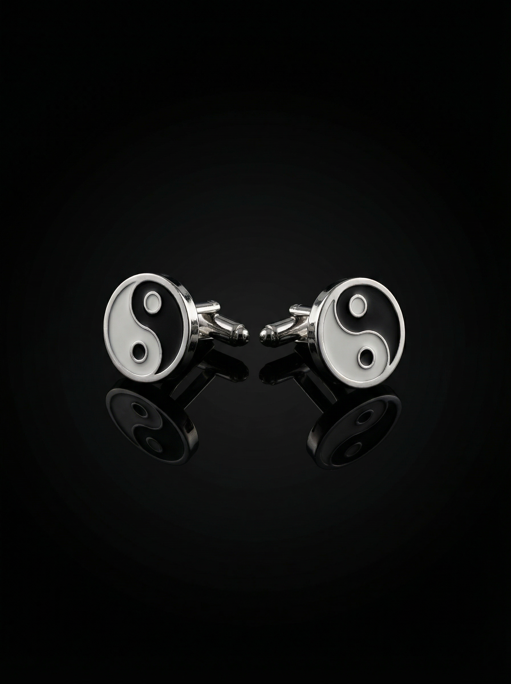 Yin Yang Cufflinks Tivaaro