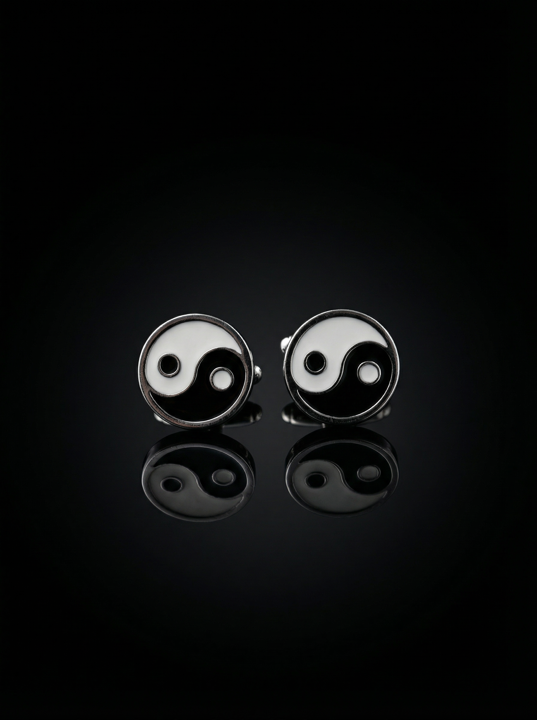 Yin Yang Cufflinks Tivaaro