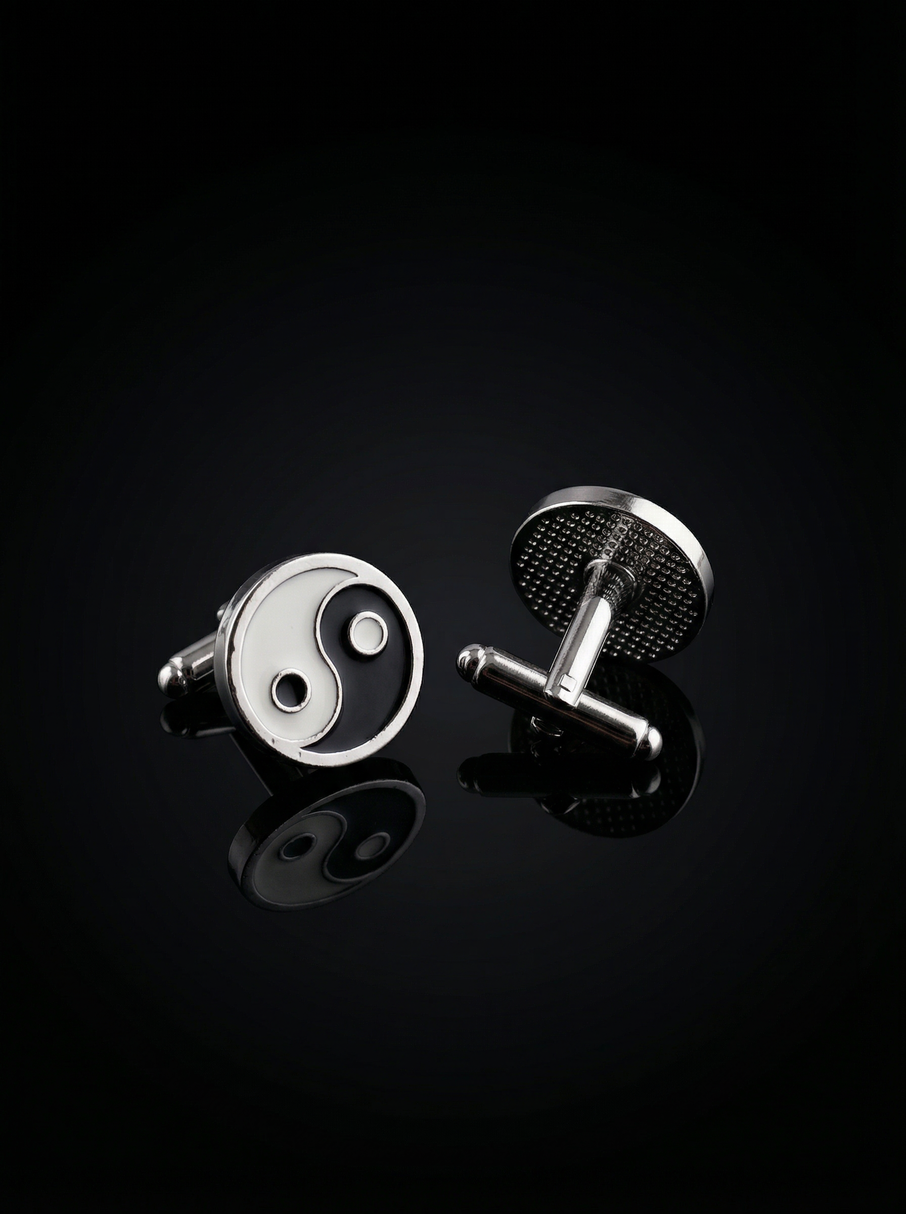 Yin Yang Cufflinks Tivaaro
