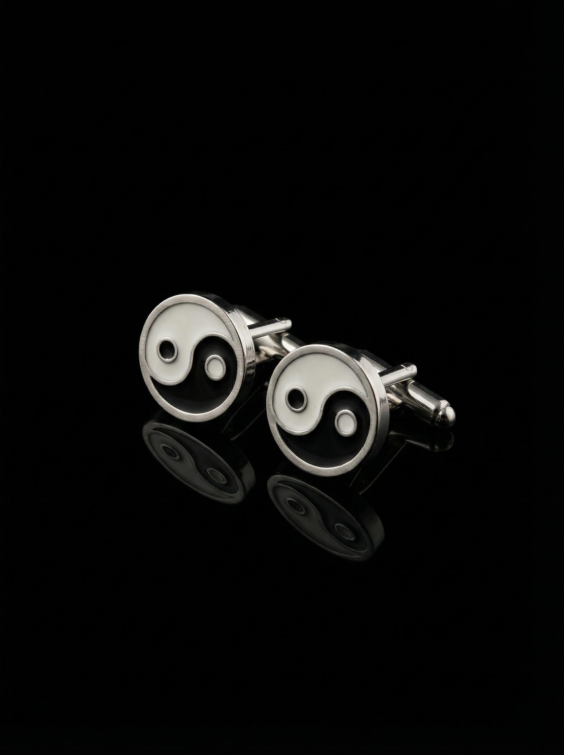 Yin Yang Cufflinks Tivaaro