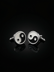 Yin Yang Cufflinks Tivaaro