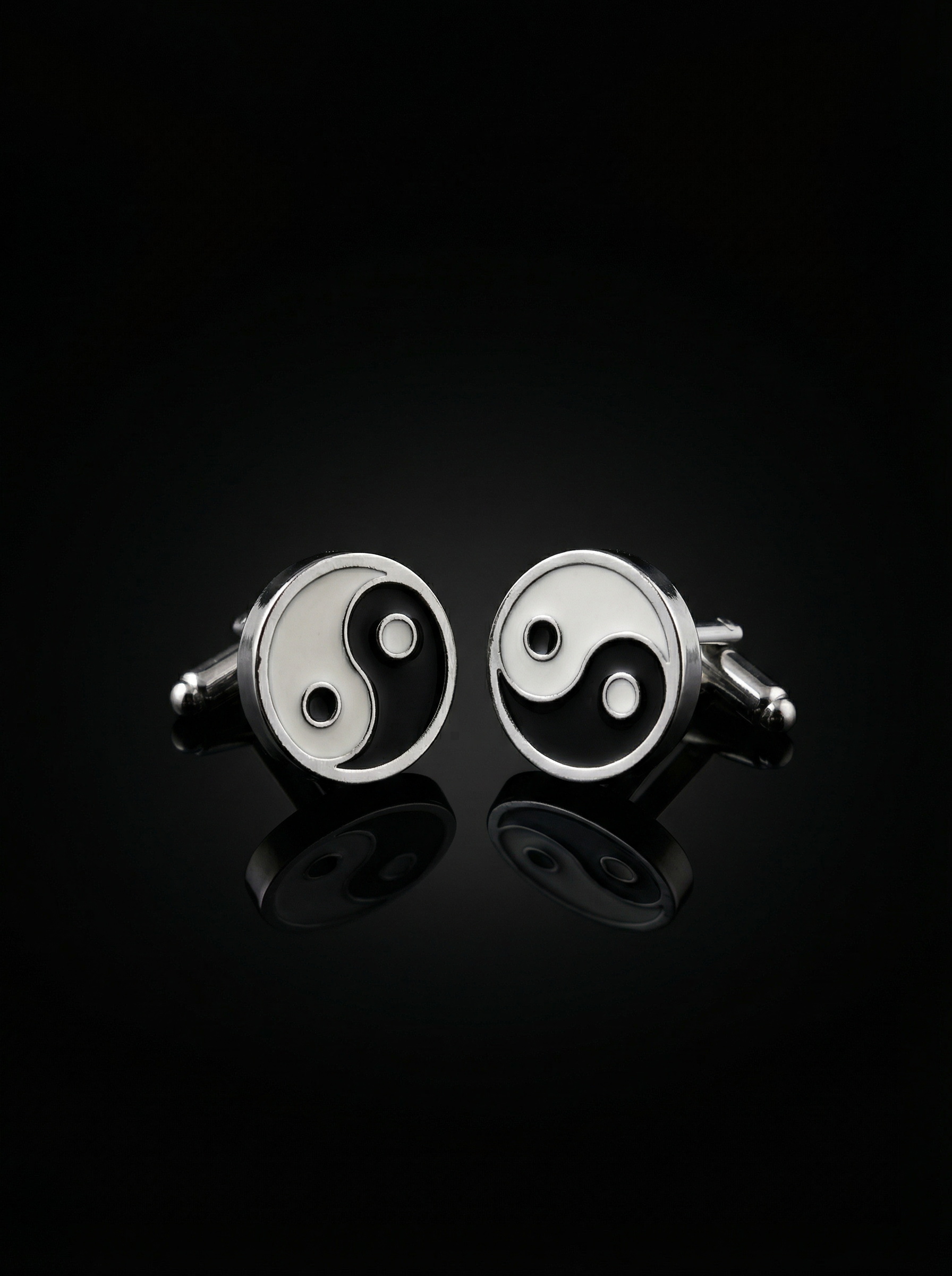 Yin Yang Cufflinks Tivaaro