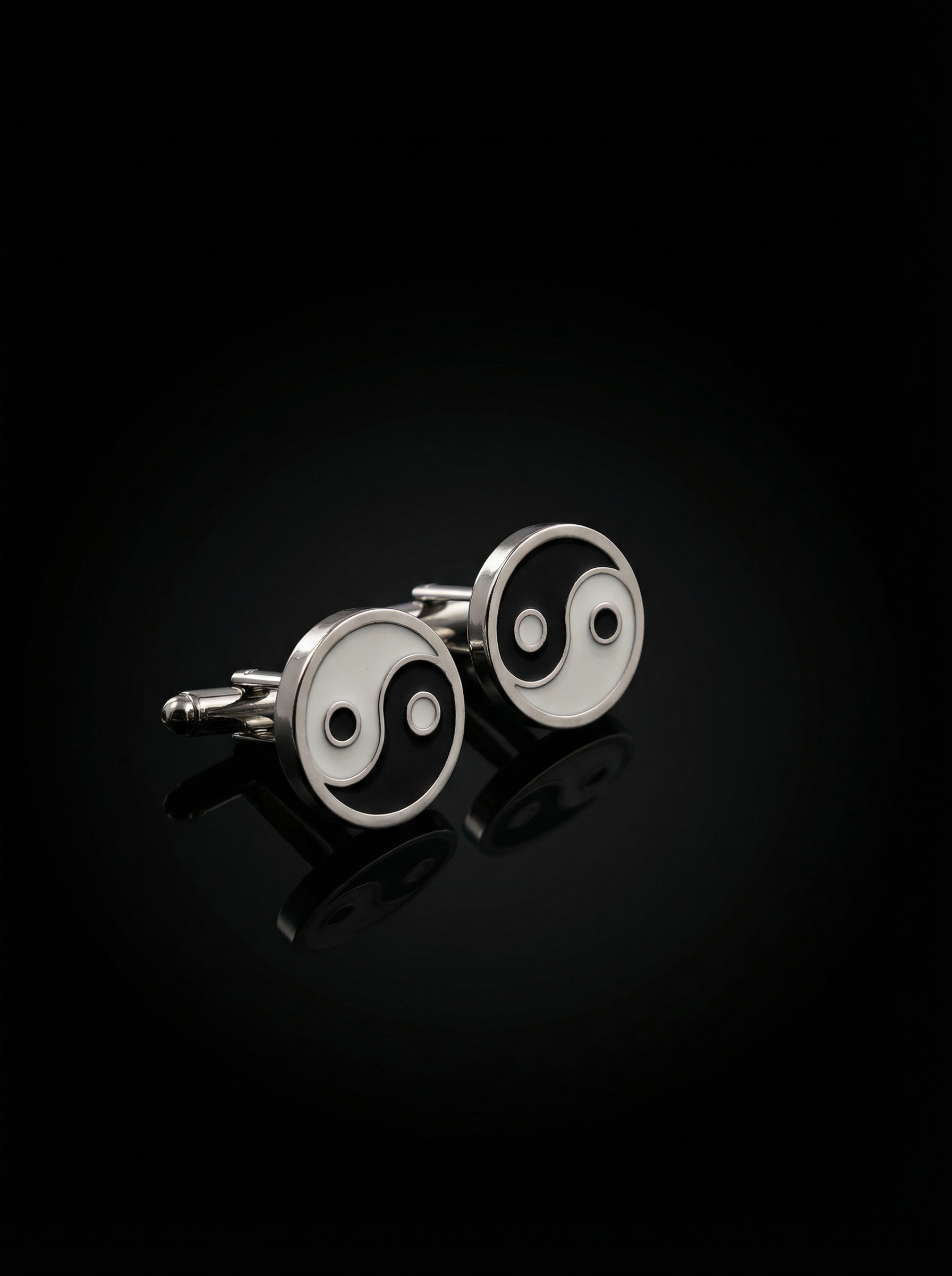 Yin Yang Cufflinks Tivaaro